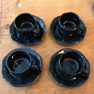 Espresso cup and saucer set